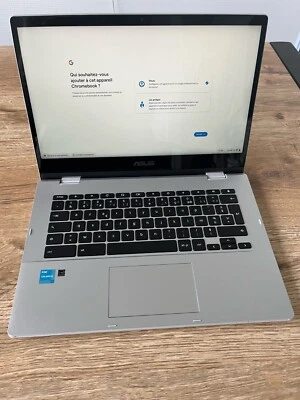 ASUS CHROMEBOOK 14 CX1400FKA 14" FHD INTEL CELERON N4500 RAM 4 GO LPDDR4X 64 GO - Photo 1/4