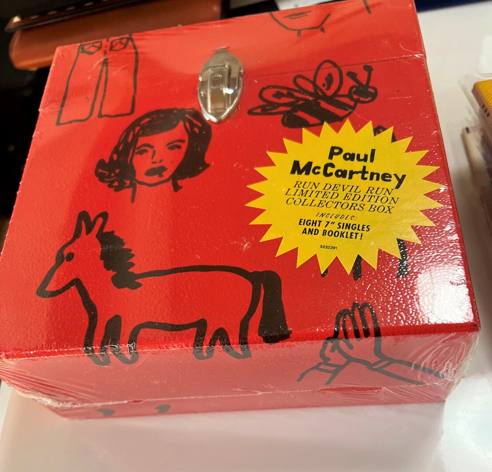Paul McCartney ‎– Run Devil Run (1999) Parlophone 8x7" vinyl box set NEW rare - Image 1 of 1