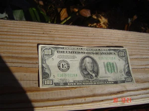 1934 $100 Federal Reserve Note Richmond 💲 Light Green Seal PCGS 63 PPQ - Picture 1 of 2