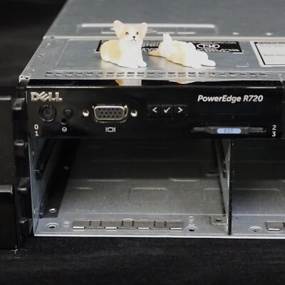 DELL POWEREDGE R720 8LFF 2x 6 CORE E5-2630 2.3GHz 16GB RAM H710 NO HDD - Image 1 of 4