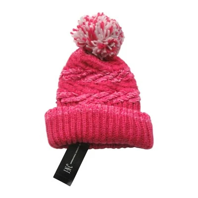 INC International Concepts Womens Knit Pom Winter Hat Beanie One Size Fits Most - Image 1 of 4