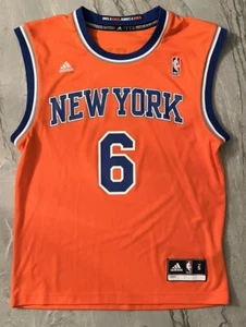 Kristaps Porzingis Authentic Adidas Knicks Small Orange Jersey Great Condition - Picture 1 of 7