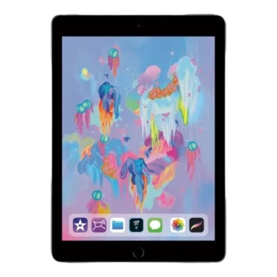 Apple iPad 6th Gen 9.7" 32GB Wi-Fi Space Gray A10 Chip –  Geek Squad Refurrb' - Image 1 of 4