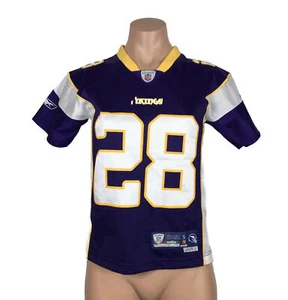 Reebok Adrian Peterson Minnesota Vikings Football Jersey Youth S Stitched - Picture 1 of 9