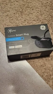 Enchufe inteligente exterior GE CYNC habilitado para Bluetooth y Wi-Fi, CPLGOG2BLG1 - Imagen 1 de 8