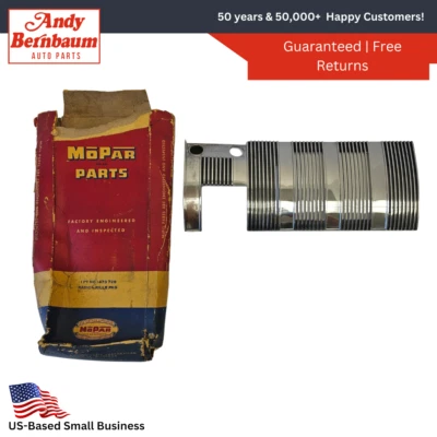 1952 Dodge Radio Dashboard Chrome Bezel 1473728 NOS - Image 1 of 4