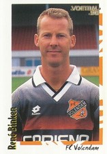 304 RENE BINKEN # NETHERLANDS FC.VOLENDAM STICKER PANINI VOETBAL 98