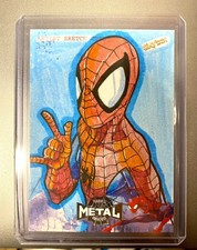 2022 Upper Deck Marvel Metal Universe Spider-Man Sketch Cards- Mauro Fodra 1/1