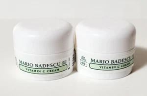 2 x Mario Badescu VITAMIN C CREAM Daytime Lightweight Moisturizer 0.25 oz NEW - Picture 1 of 1