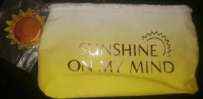 Bath And Body Works Sunshine On My Mind Makeup Bag  - Image 1 of 2