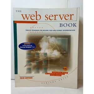 The Web Server Book W/CD-ROM Tool Kit 1995 First Edition - Picture 1 of 9