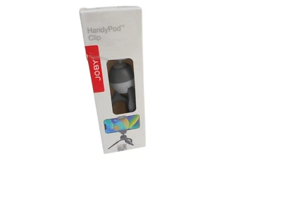 JOBY - HandyPod Clip Tripod Cell Phone Mount Foldable Table Top Grey Vlog Camera - Image 1 of 4