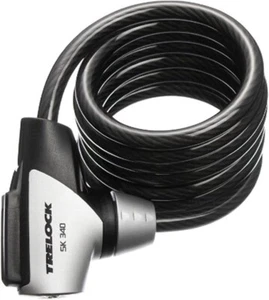 Trelock Spiralkabelschloss SK 340 Länge 180cm Ø12mm schwarz Fahrradschloss - Bild 1 von 1
