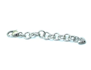 EXTENSOR PLATEADO BRIGHTON Para Pulsera O Collar Brillo Hermoso 3 pulgadas - Imagen 1 de 5
