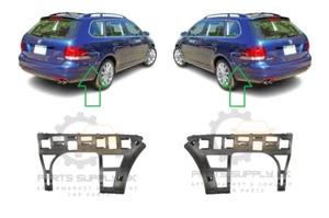 NEW FOR VW JETTA COMBI 2011 - 2015 REAR BUMPER BRACKET HOLDER PAIR SET - Picture 1 of 2