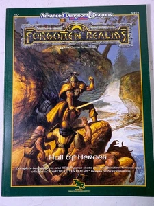 Advanced Dungeons & Dragons 2nd Edition Forgotten Realms Hall of Heroes 1989 - Bild 1 von 2