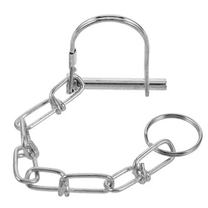 Trailer Gate Pin Rv Brake Away Cable Safety Coupler for Trailers - Picture 1 of 12