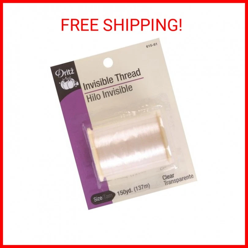 Dritz 615-61 Invisible Thread, 150-Yards - Image 1 of 1