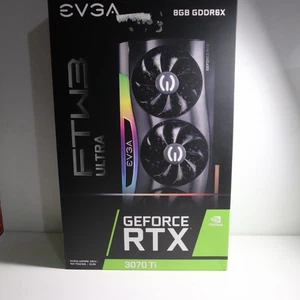 eVGA RTX 3070 Ti FTW3 Ultra 8Gb GDDR6X Graphics Card - Picture 1 of 24