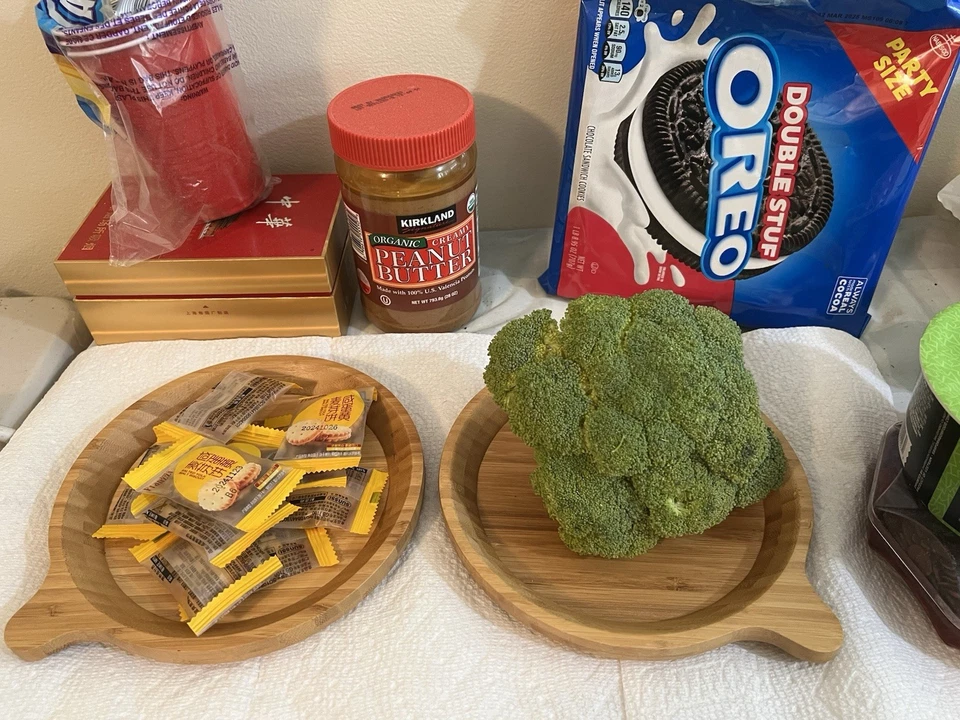 Bamboo Plates Reusable, 4 Pack Bamboo Wood Plates for Kids, 7.5 inch Dinner P... - Image 1 of 1