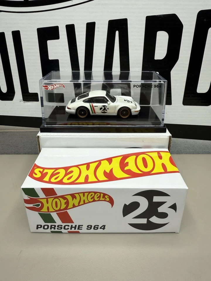 Coche de convenciones Hot Wheels Porsche 964 Salón México exclusivo 2023 Foto 1 de 1