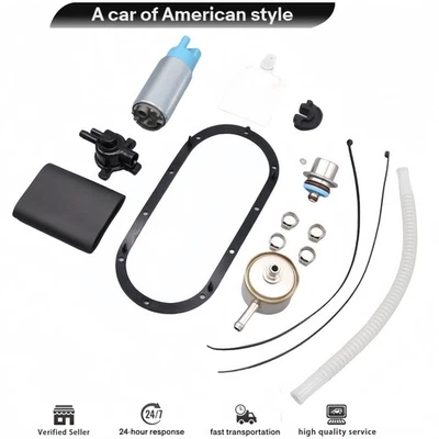 Bomba de combustible Electra Glide para Harley Davidson + regulador, carcasa y sello + filtro de combustible Foto 1 de 4