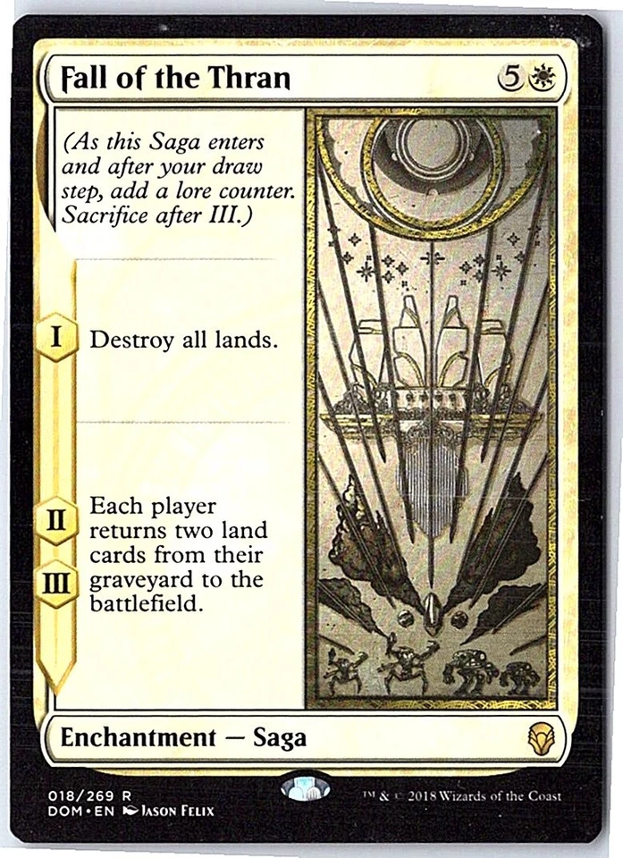 Fall of the Thran R Dominaria 18 Near Mint - Image 1 of 1