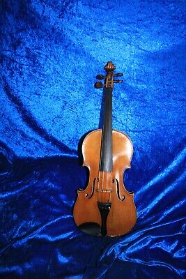 Alte Geige,mit Label,alte Reparaturen,alte Violine,spielbereit • 1€
