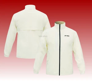YONEX 25S/S Unisex Badminton Windbreaker Jacket Sports Top Lemon NWT 251JJ006U - Picture 1 of 8