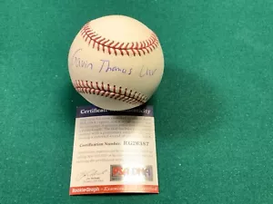 Gavin Thomas Lux signiert voller Name Major League Baseball PSA/DNA RG26387 Rookie - Bild 1 von 2