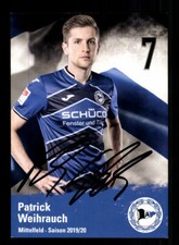 Patrick Incense Autograph Card Arminia Bielefeld 2019-20 Original Signed
