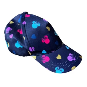 Disney Minnie Mouse Toddler OSFM All Over Minnie Hearts Multicolor SnapBack Hat - Picture 1 of 5