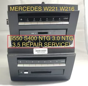 Mercedes W221 W216 Navigation Head Radio BE9032 BE9042 REPAIR 2007-2014 BE7012 - Picture 1 of 10