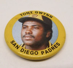 Tony Gwynn San Diego Padres 1984 PICCOLI cibi divertenti n. 28 MLB Pinback/pulsante - Foto 1 di 3