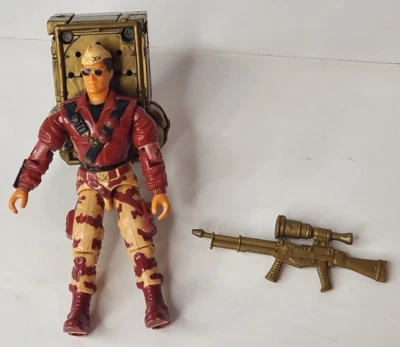 "Figura de acción Gi Joe 1992 General Hawk V2 de colección 3-3/4"" con rifle de Hasbro" Foto 1 de 4