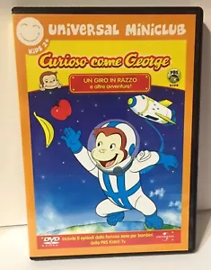 Curioso Come George Un Giro in Razzo DVD e Altre Avventure ! 8 Episodi Come Foto - Foto 1 di 5