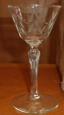 De Colección Libbey Hojas de Trigo Grabadas Corte Agua COCKTAIL Vasos Juego de 6 en CAJA Foto 1 de 4