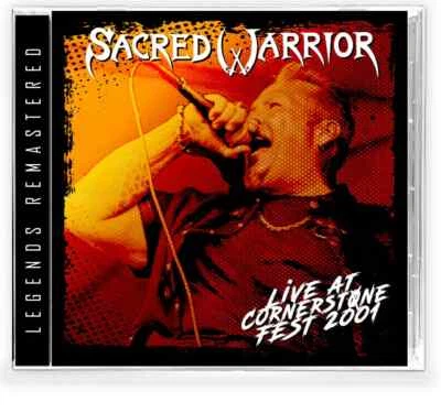 SACRED WARRIOR - Live at Cornerstone Fest 2001 (LIM. 500 CD*US WHITE METAL) - Bild 1 von 2