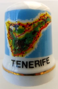 * Dé à coudre Thimble - TENERIFE ESPAGNE - Imagen 1 de 1