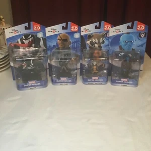 4 Character Marvel Disney Infinity Superheroes Edition 2.0 In Sealed Packages - Picture 1 of 2