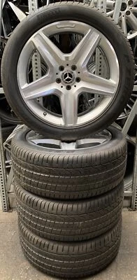 4 Orig Mercedes-Benz Sommerräder AMG 265/45 R20 108Y GLE W166 ML W166 A166401200 - Bild 1 von 4
