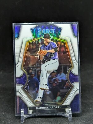 2023 Panini Select White Prizm Gabriel Hughes /149 - Image 1 of 2