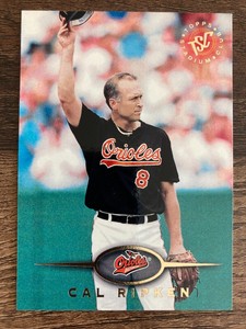 1995 Topps Stadium Club Virtual Reality Cal Ripken Jr #1 HOF