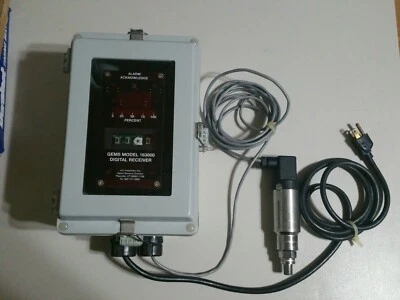 Gems Model 163000 Digital Receiver 115 vac 4-20 ma input, nema 4x enclosed  - Image 1 of 4