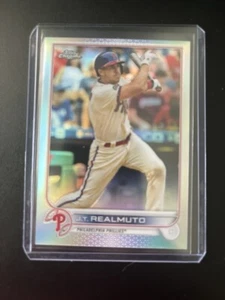 2022 Topps Chrome Refractors #13 J.T. Realmuto Phillies - Imagen 1 de 2