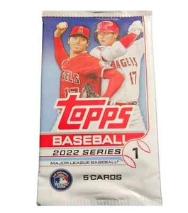 (1) 2022 Topps Baseball Series 1 Pack 5 Cards Factory Sealed - Bild 1 von 1