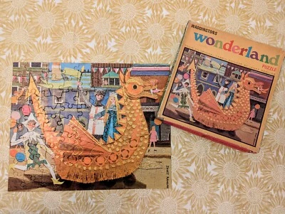 Waddingtons Wonderland Vintage 70's Jigsaw Puzzle  - Image 1 of 3