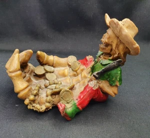 Vintage Skull Force Skeleton pirate with treasure Figure Warrior Used Rare - Picture 1 of 12