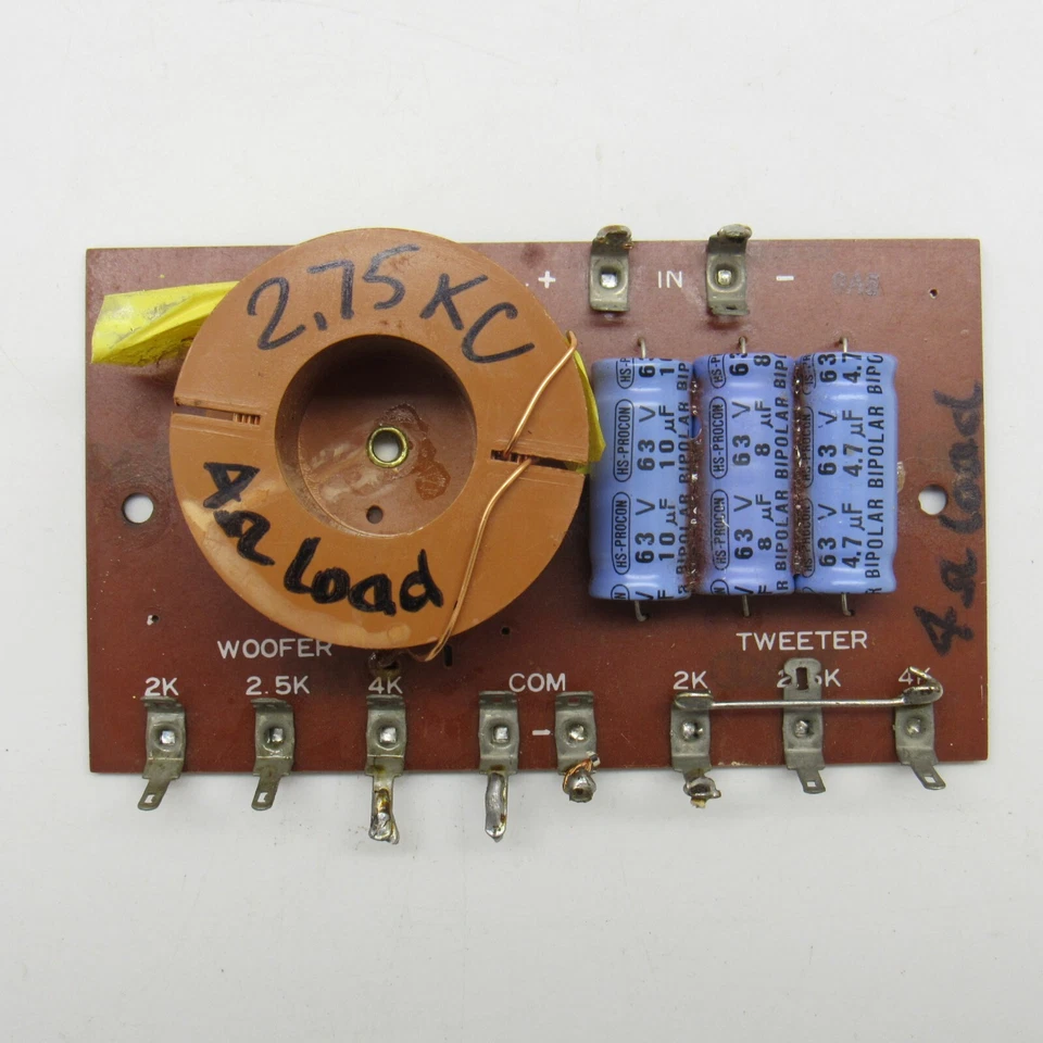 RadioShack Realistic 2-Way Crossover Network 40-1296A Tweeter Woofer - Image 1 of 4