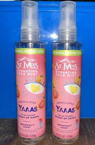 2-St. Ives Zing YAAAS Grapefruit Scent Face Mist 4.23 fl oz NEW - Picture 1 of 1